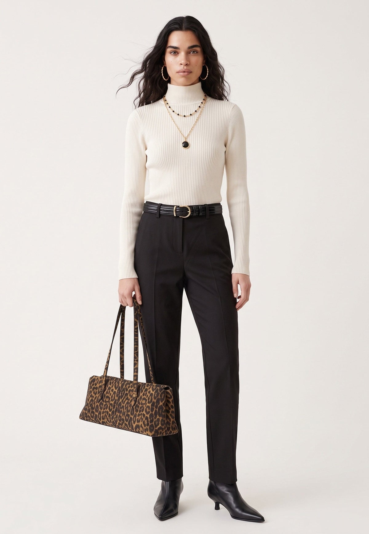PANTALON CIGARETTE - DUFFY - NOIR PANTALON NEW KOOKAI Mode Kookai