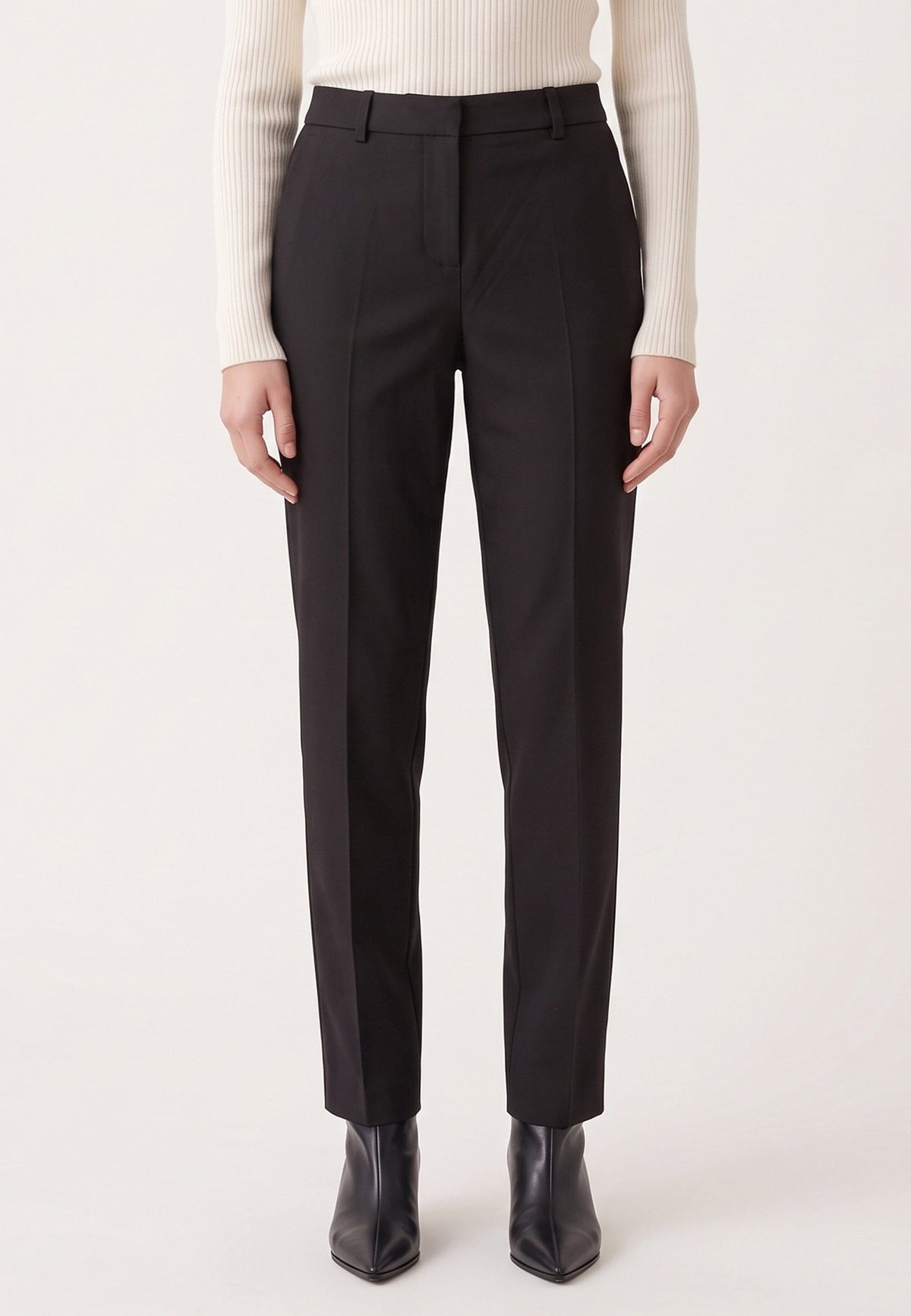 PANTALON CIGARETTE - DUFFY - NOIR PANTALON NEW KOOKAI Mode Kookai