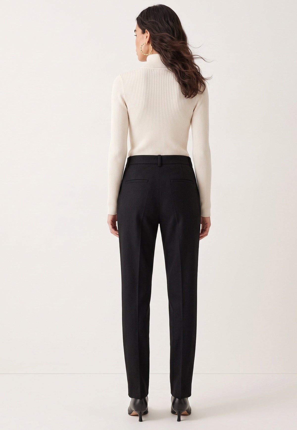 PANTALON CIGARETTE - DUFFY - NOIR PANTALON NEW KOOKAI Mode Kookai