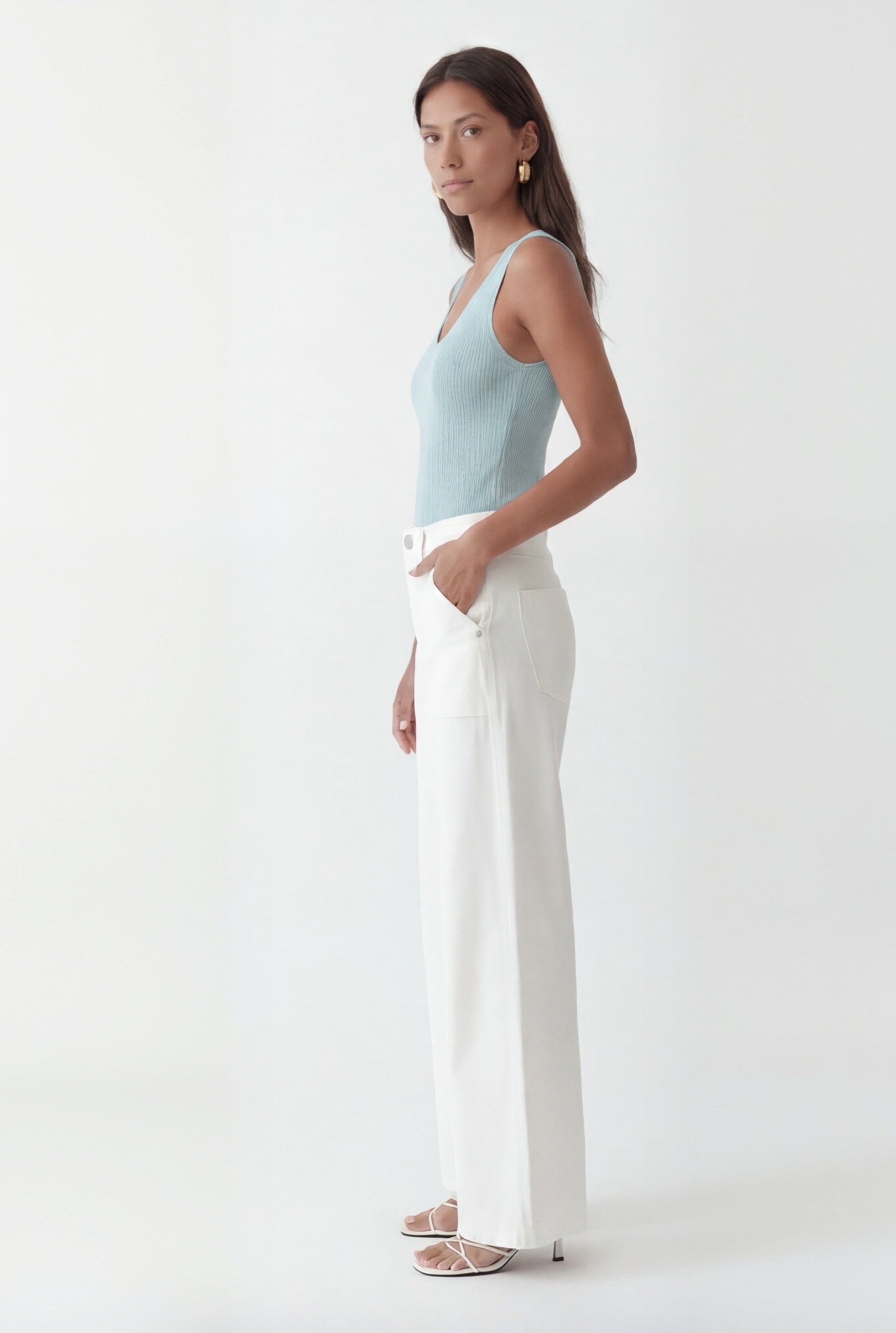 PANTALON - COCONUT - BLANC PANTALON SPORTWEAR NEW KOOKAI Mode Kookai