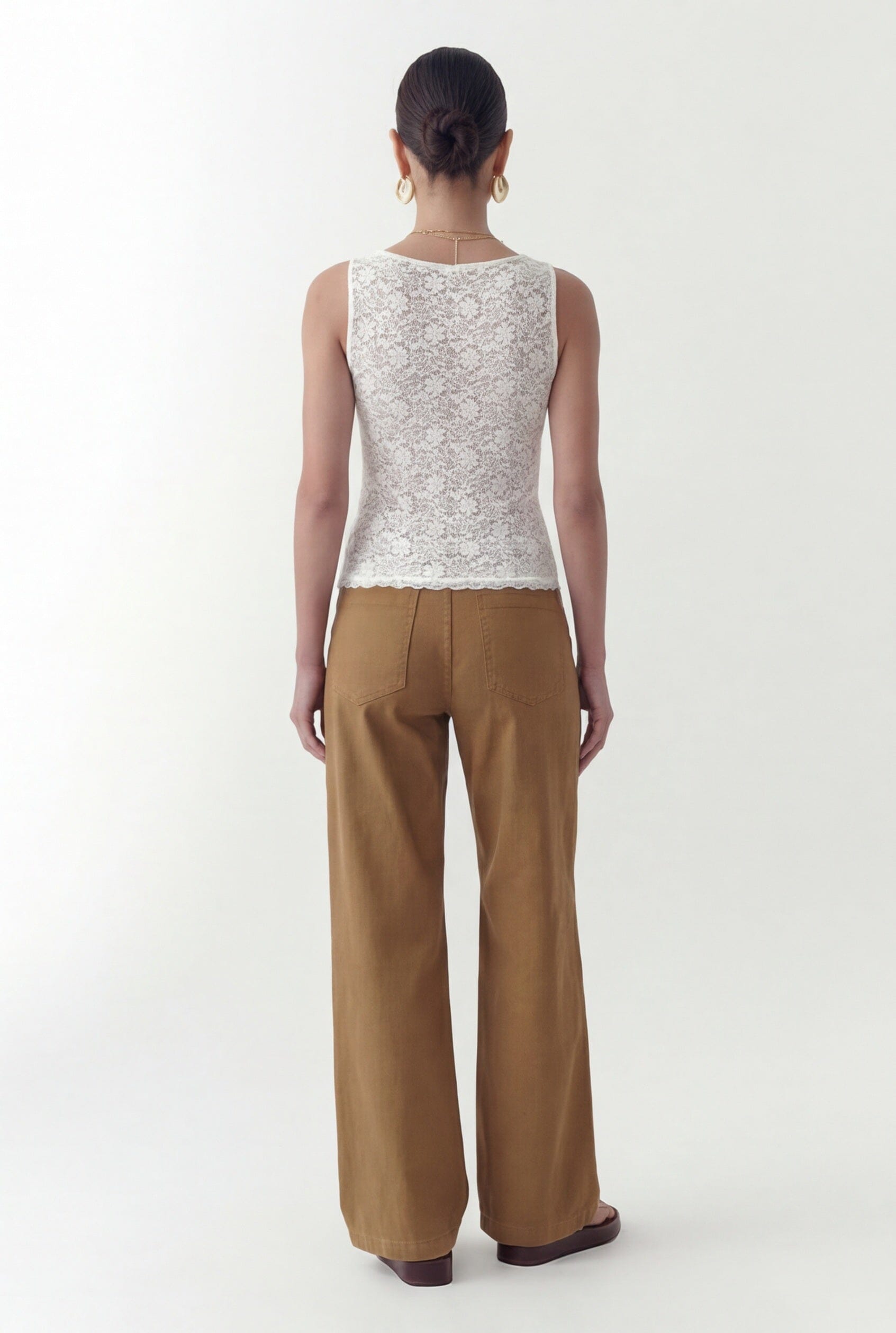 PANTALON - COCONUT - CAMEL PANTALON SPORTWEAR NEW KOOKAI Mode Kookai