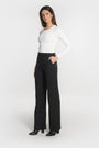 PANTALON COURT MATHILDA NOIR PANTALON KOOKAI Mode Kookai