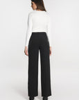 PANTALON COURT MATHILDA NOIR PANTALON KOOKAI Mode Kookai