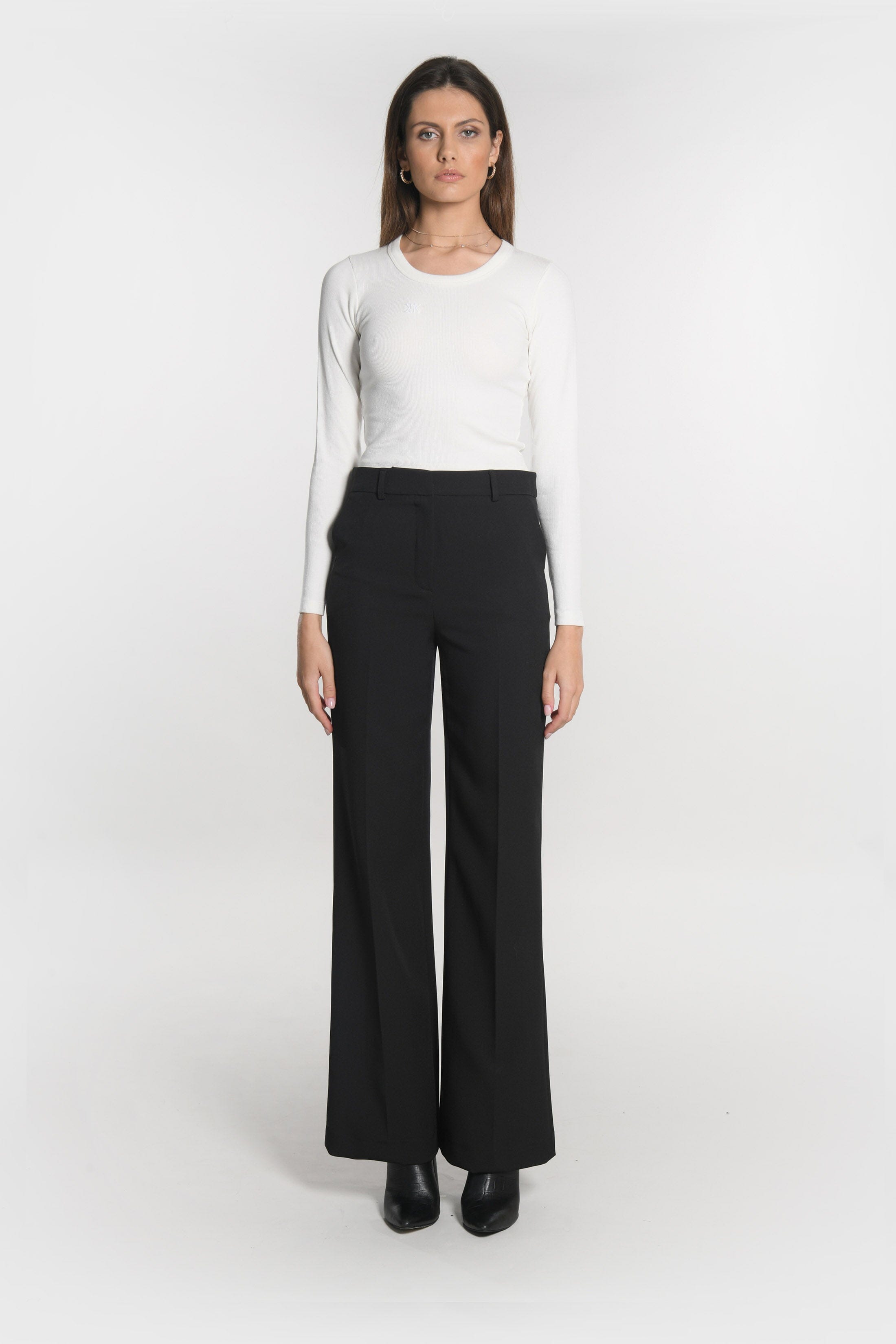 PANTALON COURT MATHILDA NOIR PANTALON KOOKAI Mode Kookai