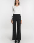 PANTALON COURT MATHILDA NOIR PANTALON KOOKAI Mode Kookai