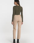 PANTALON CROPPED SPORTWEAR BRENDA CAMEL PANTALON SPORTWEAR NEW KOOKAI Mode Kookai
