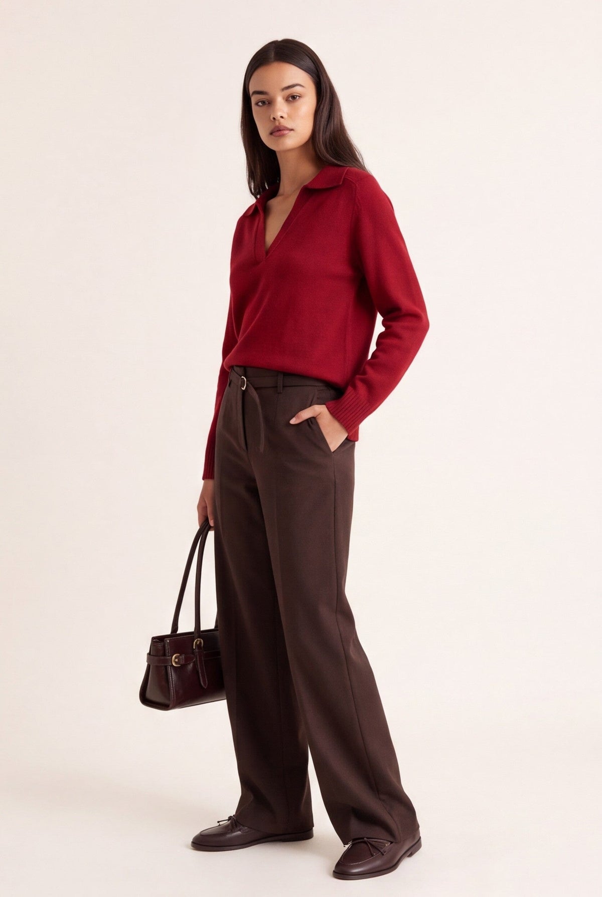 PANTALON - DELLA - CHOCOLAT PANTALON NEW KOOKAI Mode Kookai