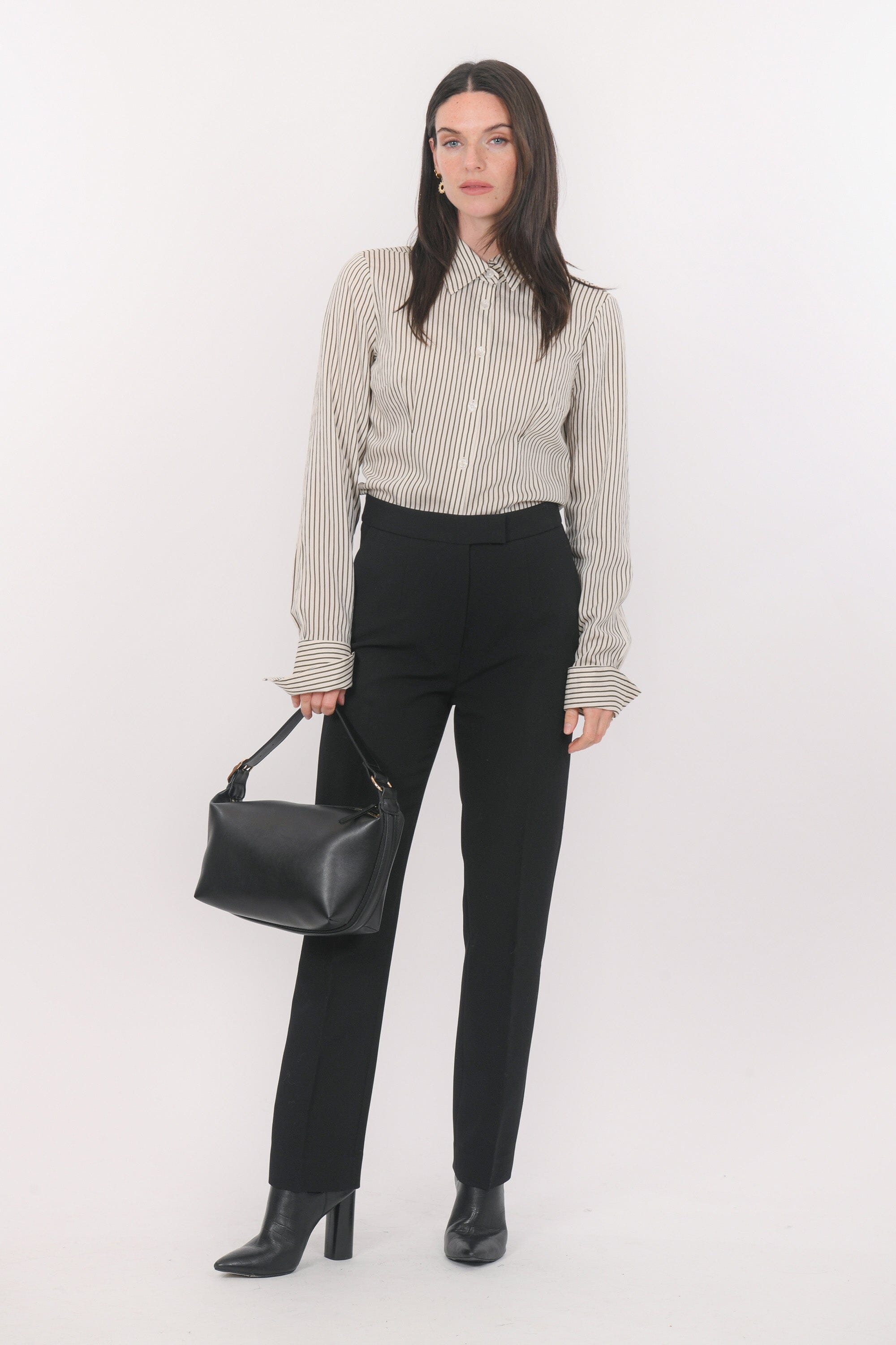 PANTALON DROIT - BOLD - NOIR PANTALON NEW KOOKAI Mode Kookai