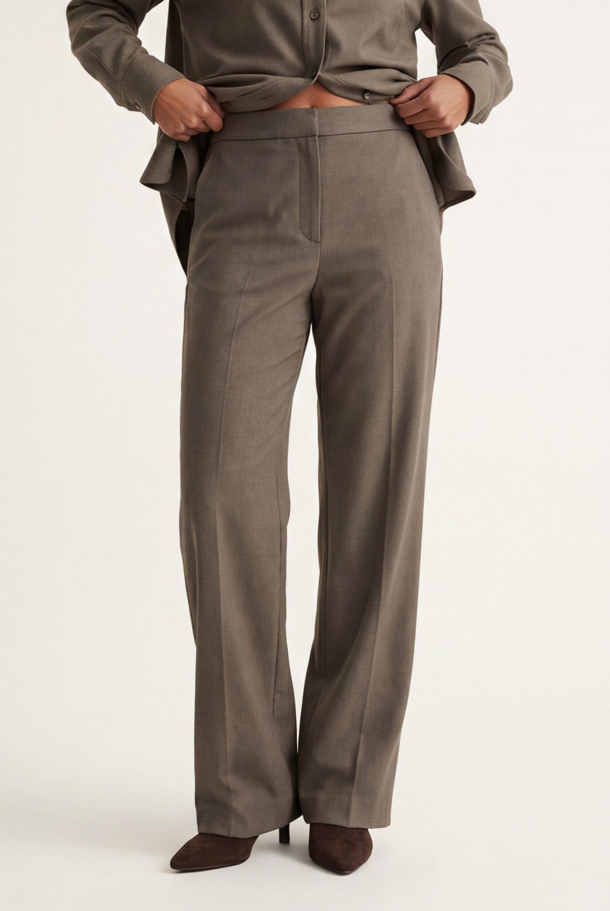 PANTALON - DUBLIN - CHATAIGNE PANTALON NEW KOOKAI Mode Kookai