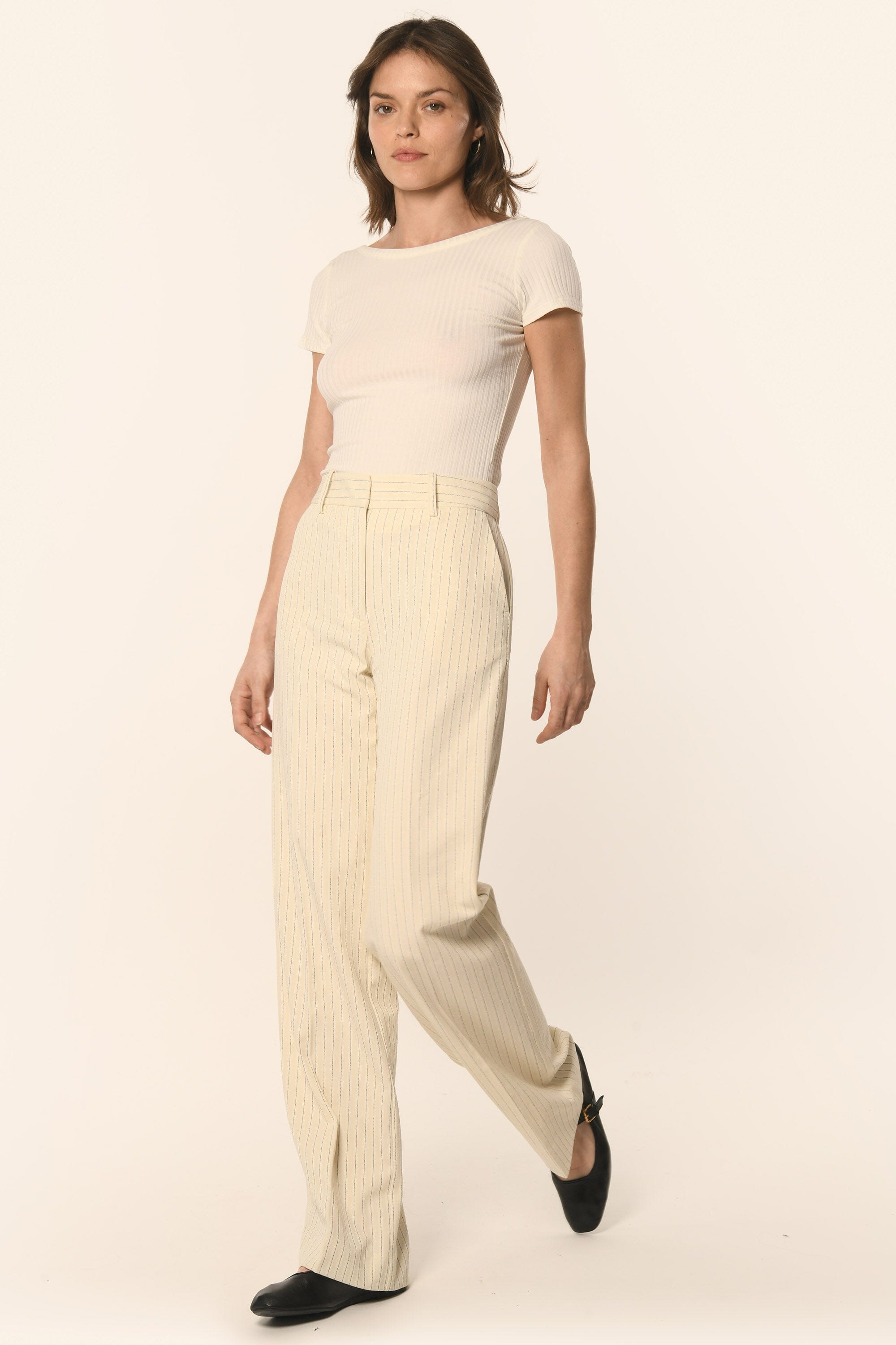 PANTALON - ECRU - AERIN PANTALON NEW KOOKAI Mode Kookai