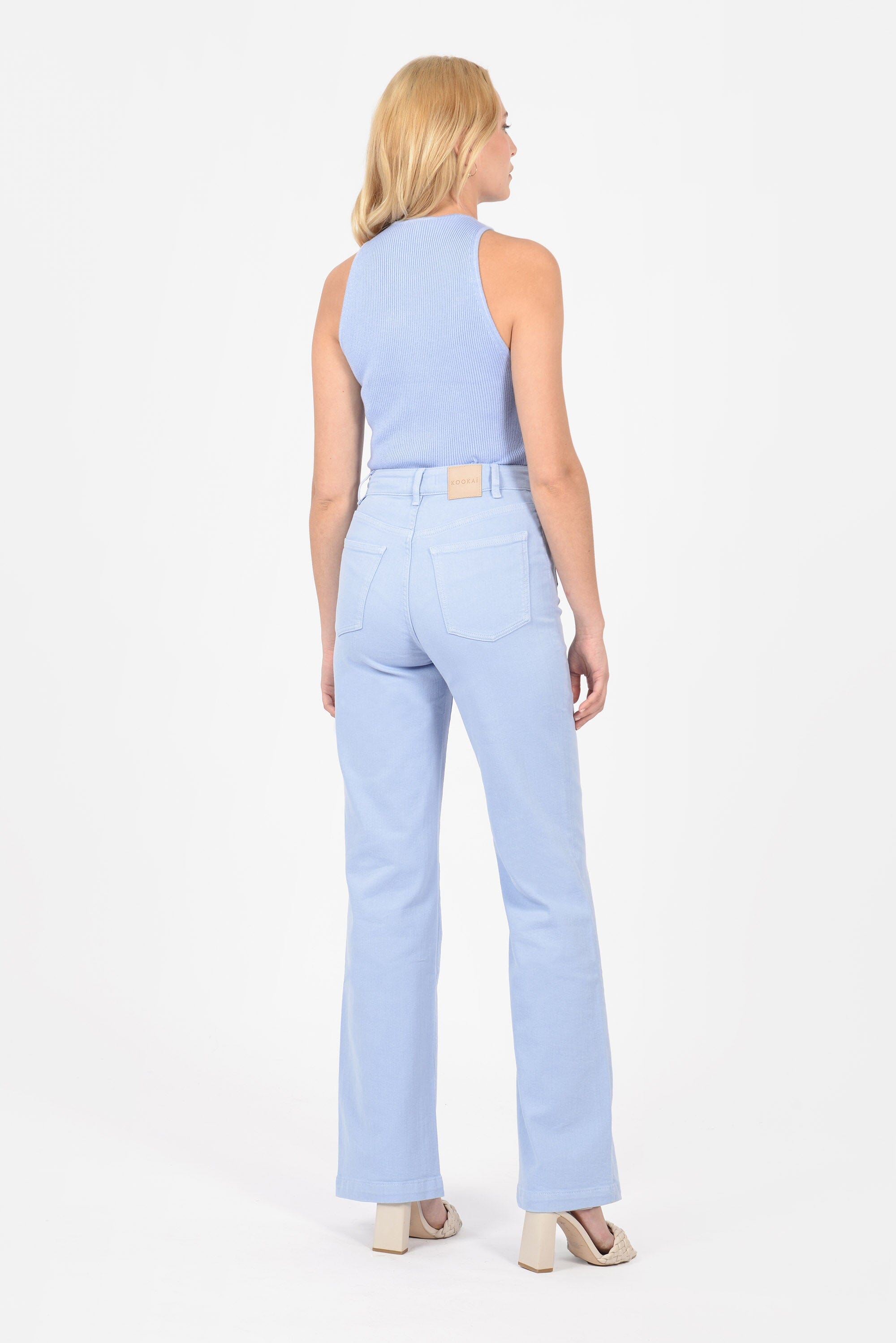 PANTALON FLARE ARIANE CIEL PANTALON SPORTWEAR KOOKAI Mode Kookai