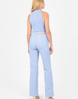 PANTALON FLARE ARIANE CIEL PANTALON SPORTWEAR KOOKAI Mode Kookai