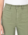 PANTALON FLARE ARIANE KAKI PANTALON SPORTWEAR KOOKAI Mode Kookai