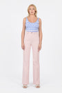 PANTALON FLARE ARIANE POUDRE PANTALON SPORTWEAR KOOKAI Mode Kookai