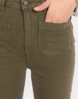 PANTALON FLARE - BARRY - KAKI PANTALON SPORTWEAR NEW KOOKAI Mode Kookai