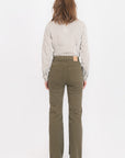PANTALON FLARE - BARRY - KAKI PANTALON SPORTWEAR NEW KOOKAI Mode Kookai