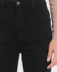 PANTALON FLARE - BARRY - NOIR PANTALON SPORTWEAR NEW KOOKAI Mode Kookai