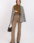 PANTALON FLARE - BARRY - TAUPE PANTALON SPORTWEAR NEW KOOKAI Mode Kookai