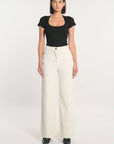 PANTALON FLARE VELOURS SUZANNE BEIGE CLAIR PANTALON SPORTWEAR KOOKAI Mode Kookai