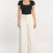 PANTALON FLARE VELOURS SUZANNE BEIGE CLAIR PANTALON SPORTWEAR KOOKAI Mode Kookai