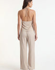 PANTALON FLUIDE - CRYSTAL - BEIGE PANTALON NEW KOOKAI Mode Kookai