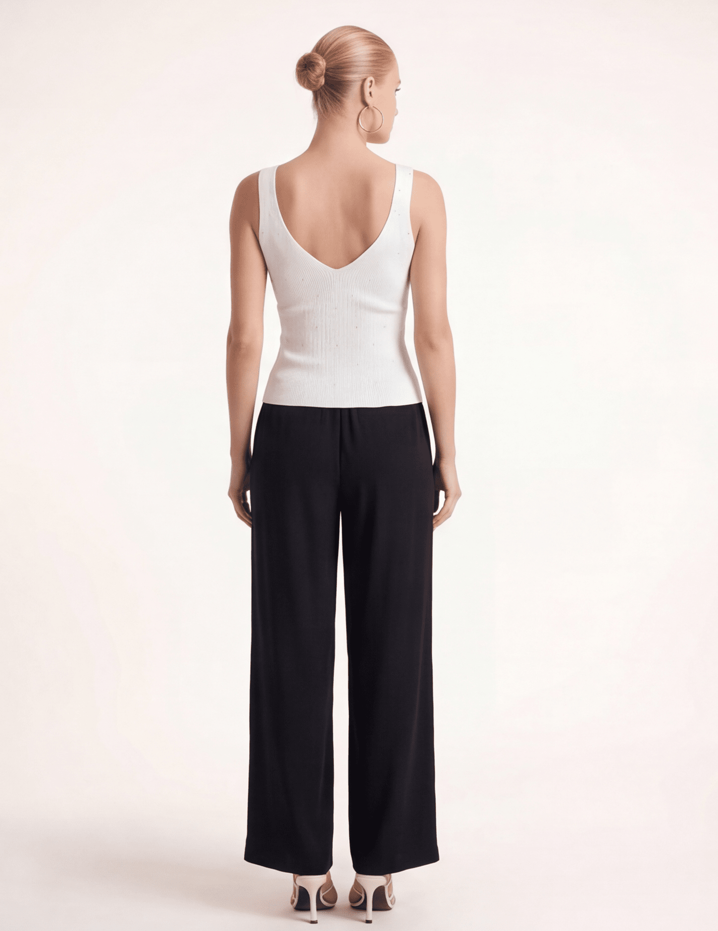 PANTALON FLUIDE - CRYSTAL - NOIR PANTALON NEW KOOKAI Mode Kookai