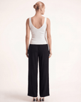 PANTALON FLUIDE - CRYSTAL - NOIR PANTALON NEW KOOKAI Mode Kookai