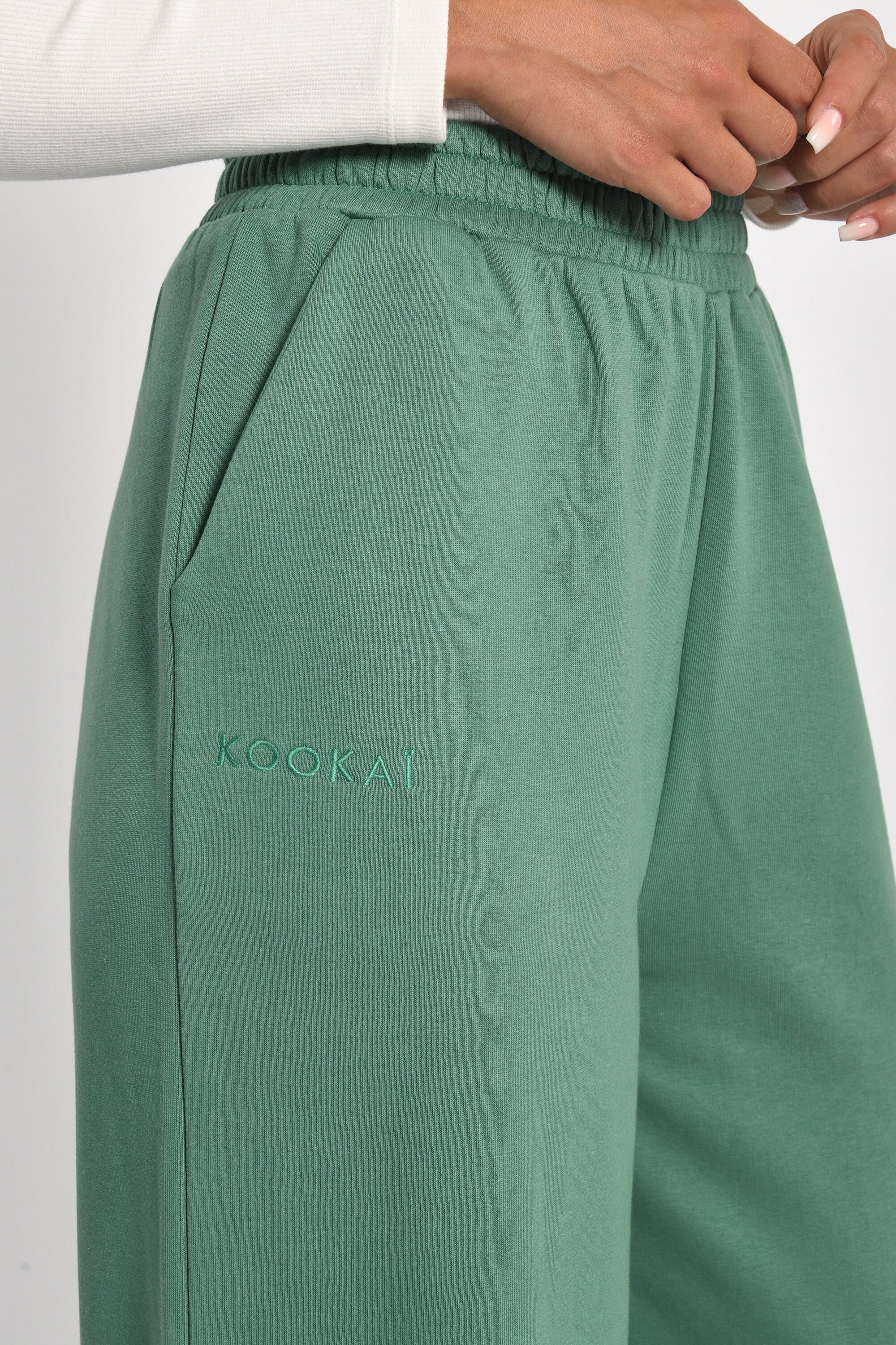 PANTALON JOGGING - SUZY - GREEN JOGGING KOOKAI Mode Kookai