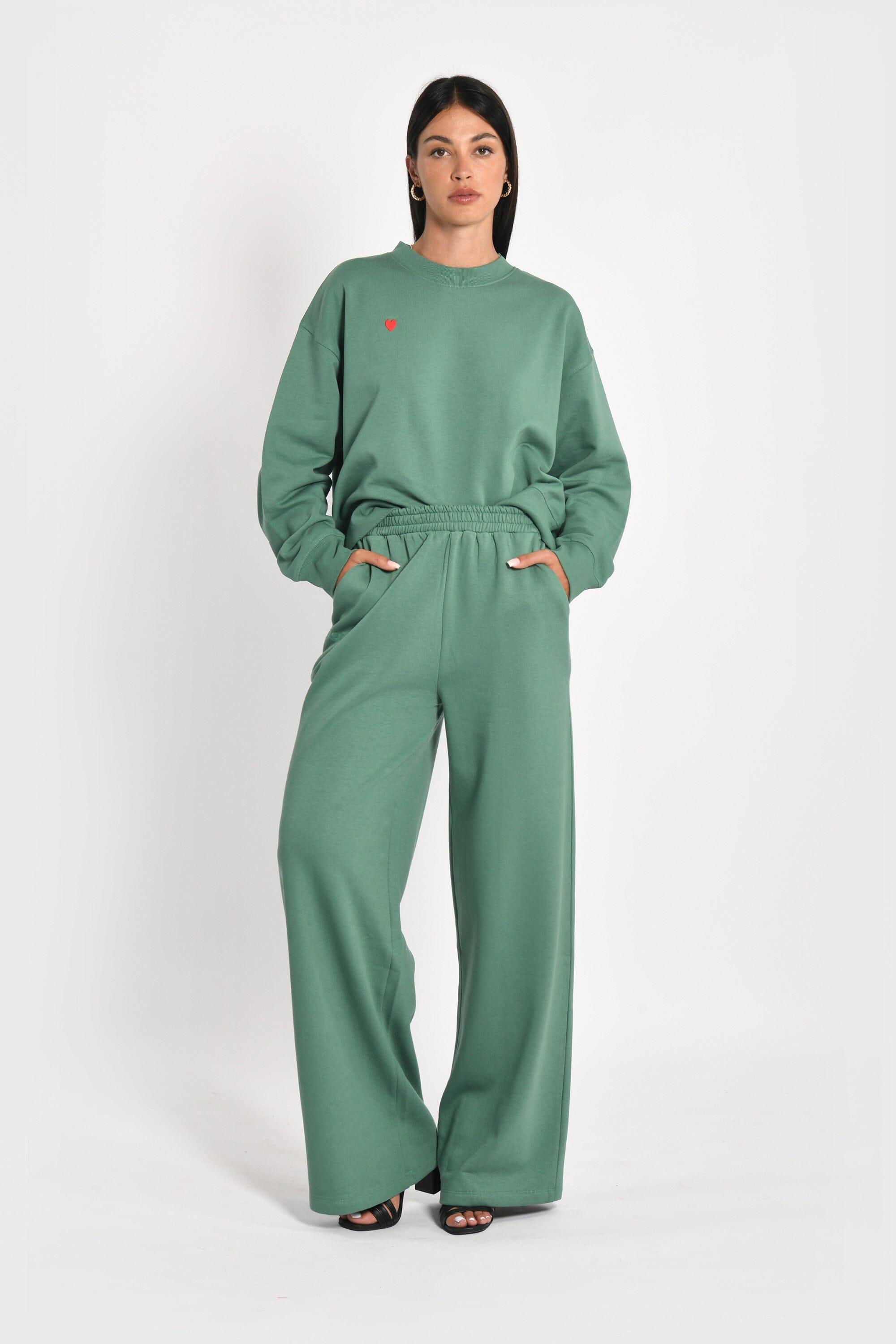 PANTALON JOGGING - SUZY - GREEN JOGGING KOOKAI Mode Kookai