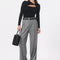 PANTALON LARGE - BECKETT - GRIS PANTALON NEW KOOKAI Mode Kookai