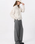 PANTALON LARGE - BECKETT - GRIS PANTALON NEW KOOKAI Mode Kookai