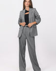PANTALON LARGE - BECKETT - GRIS PANTALON NEW KOOKAI Mode Kookai