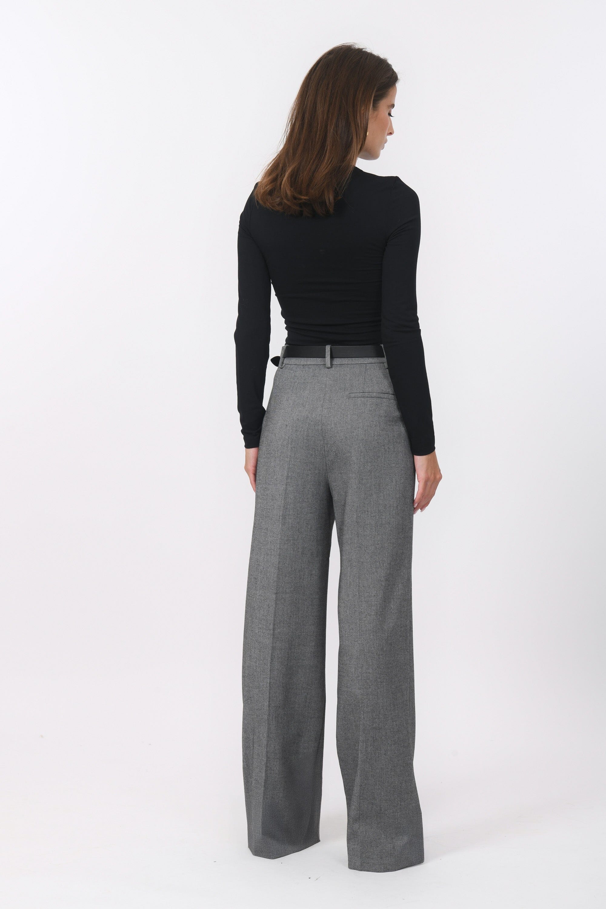 PANTALON LARGE - BECKETT - GRIS PANTALON NEW KOOKAI Mode Kookai