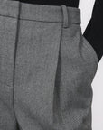 PANTALON LARGE - BECKETT - GRIS PANTALON NEW KOOKAI Mode Kookai