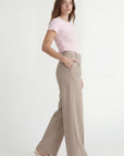 PANTALON LARGE - CAVELL - BEIGE PANTALON NEW KOOKAI Mode Kookai