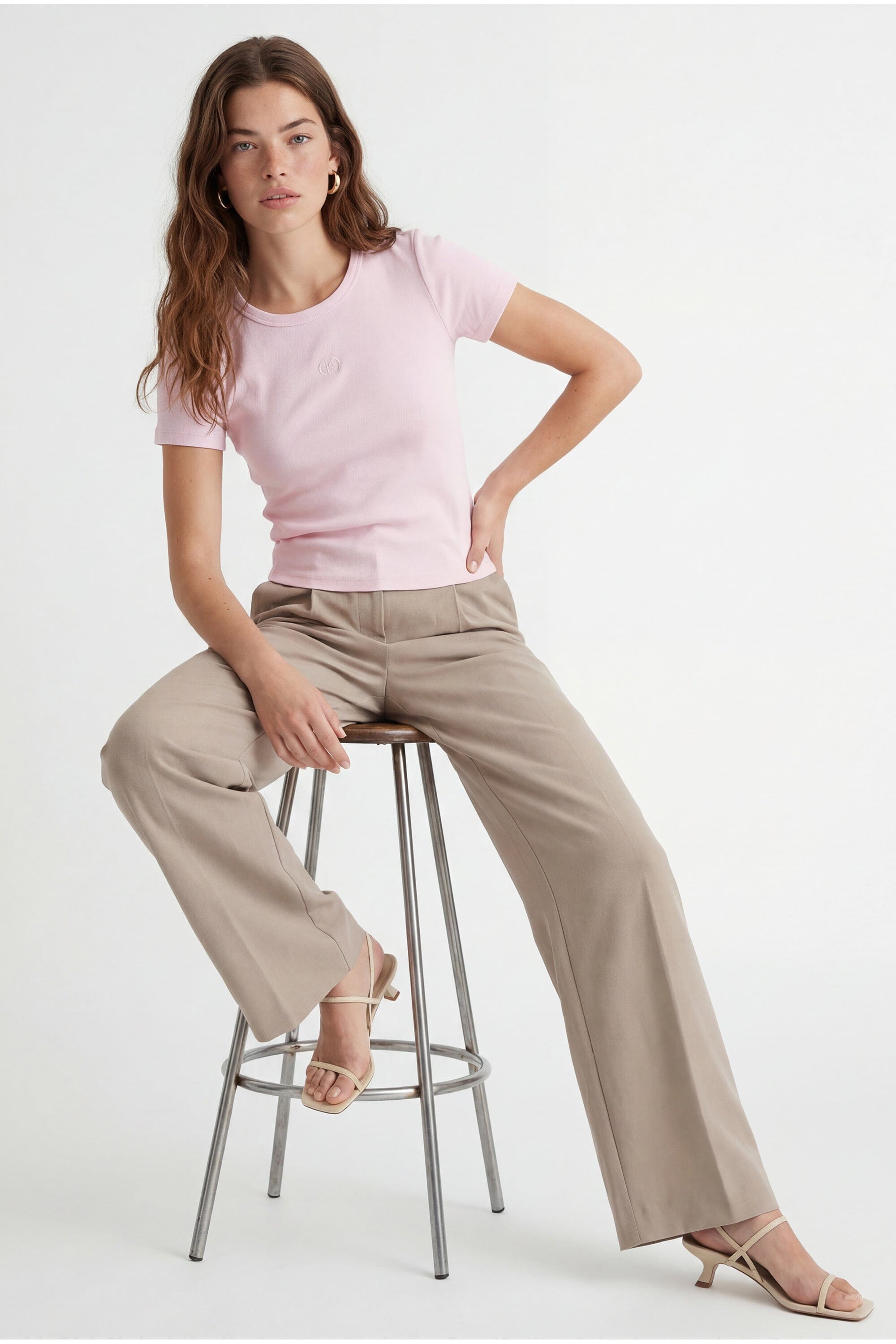PANTALON LARGE - CAVELL - BEIGE PANTALON NEW KOOKAI Mode Kookai