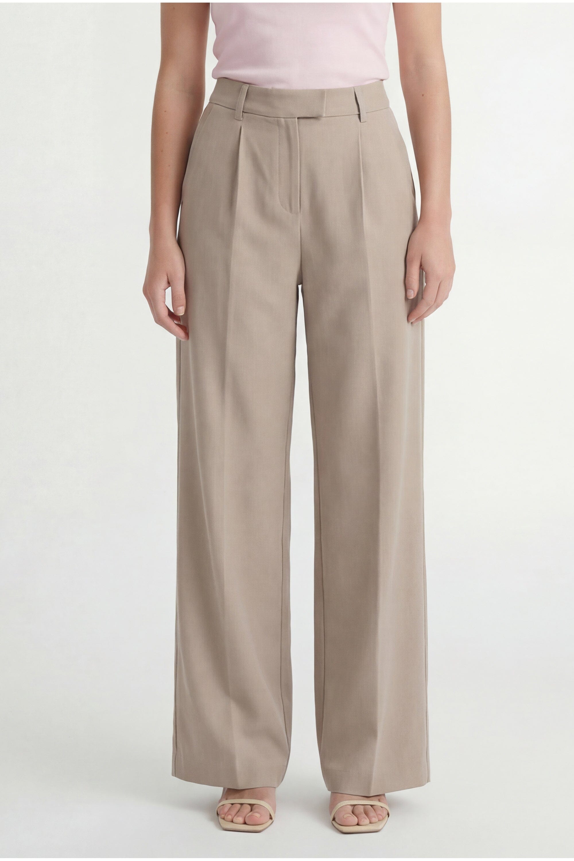 PANTALON LARGE - CAVELL - BEIGE PANTALON NEW KOOKAI Mode Kookai