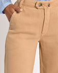 PANTALON LARGE TENCEL SUN BEIGE PANTALON SPORTWEAR NEW KOOKAI Mode Kookai