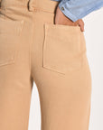 PANTALON LARGE TENCEL SUN BEIGE PANTALON SPORTWEAR NEW KOOKAI Mode Kookai