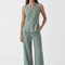PANTALON LIN - CHELSEA - TERRACOTTA PANTALON NEW KOOKAI Mode Kookai