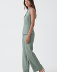 PANTALON LIN - CHELSEA - SAUGE PANTALON NEW KOOKAI Mode Kookai