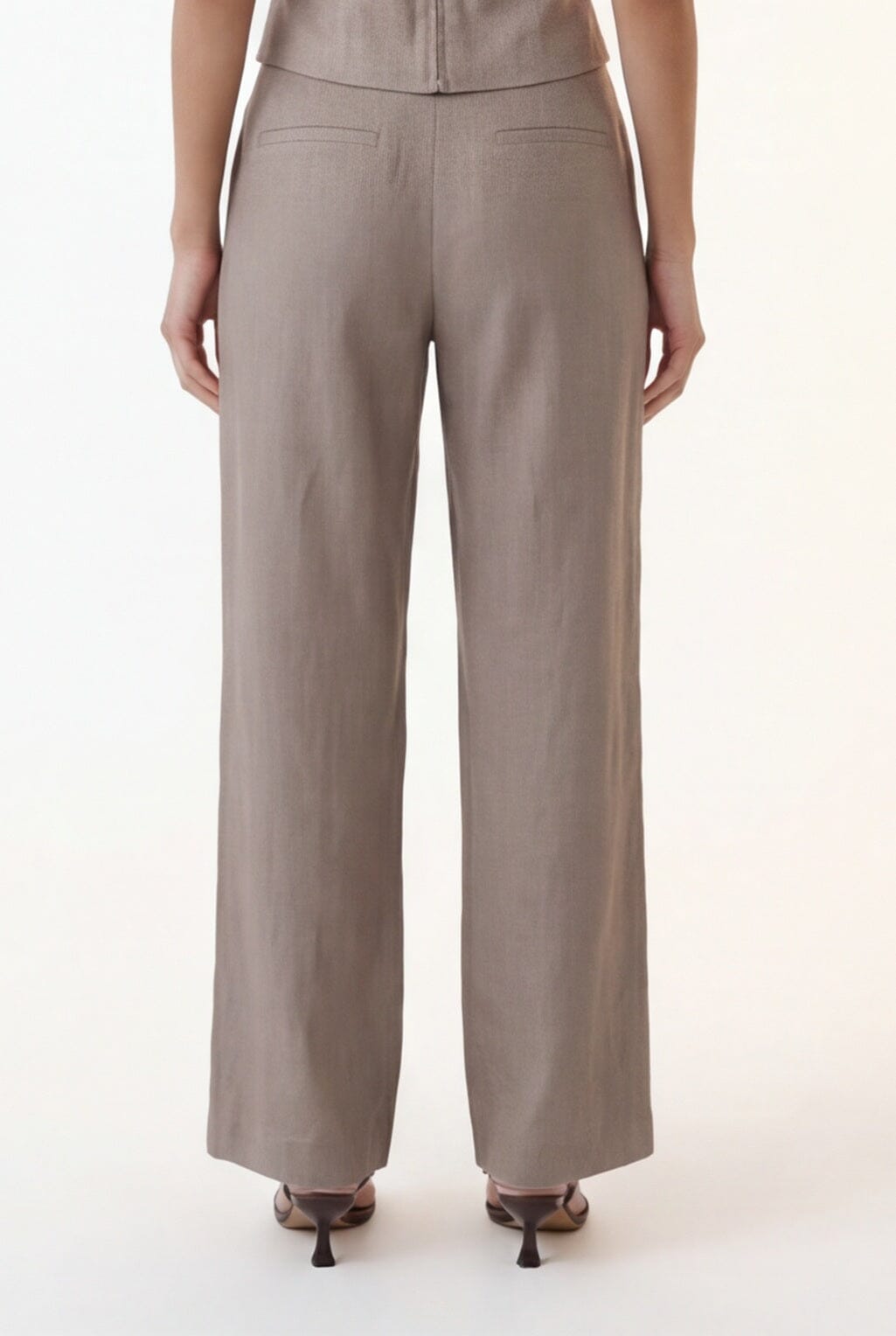 PANTALON LIN - CHELSEA - TAUPE PANTALON NEW KOOKAI Mode Kookai