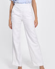 PANTALON LIN WASHED TAHIA BLANC PANTALON KOOKAI Mode Kookai