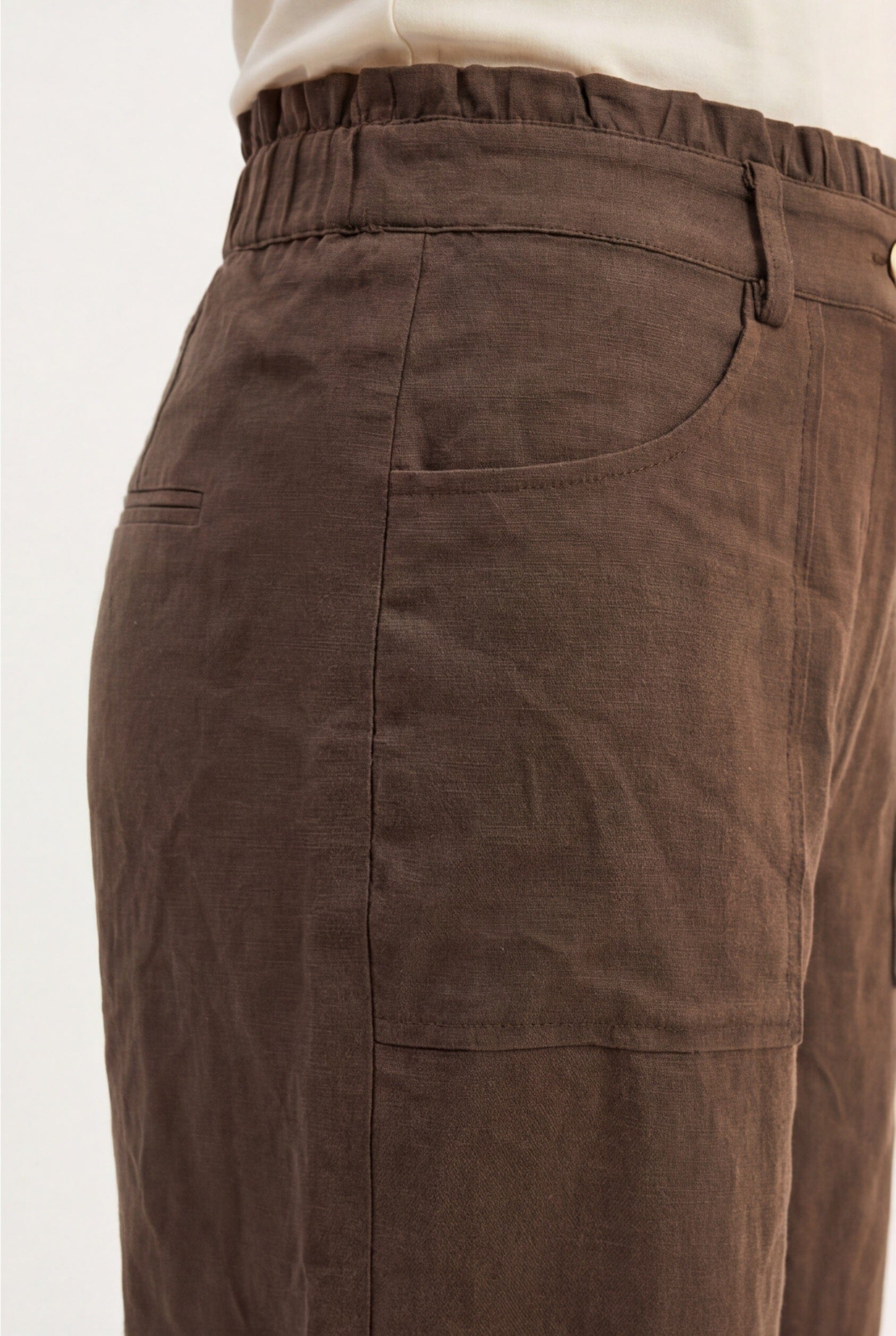 PANTALON LYOCELL - CORSICA - KAKI PANTALON NEW KOOKAI Mode Kookai
