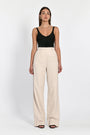 PANTALON RAYURE TENNIS LARRY BEIGE/BLANC PANTALON KOOKAI Mode Kookai