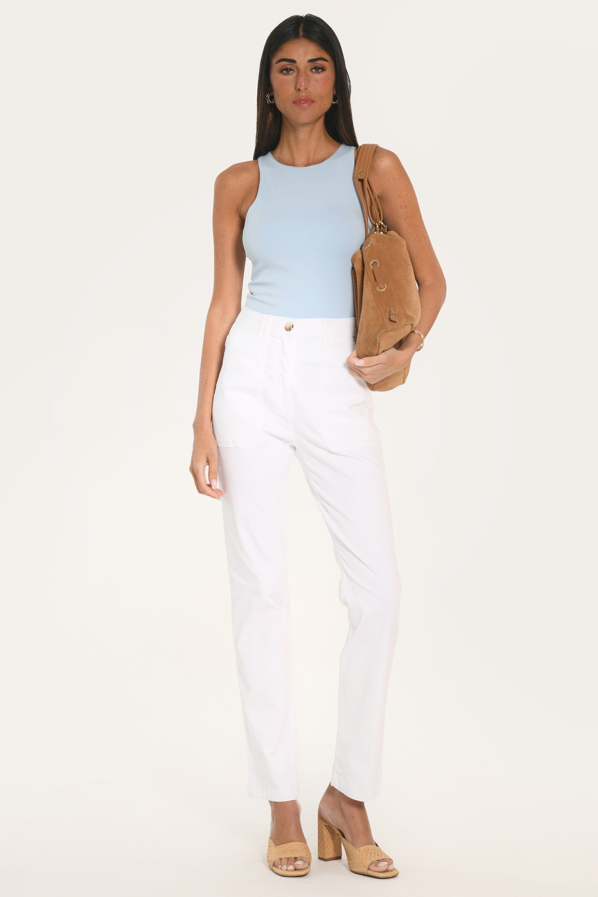 PANTALON SPORTWEAR - ALFRED - BLANC PANTALON SPORTWEAR NEW KOOKAI Mode Kookai