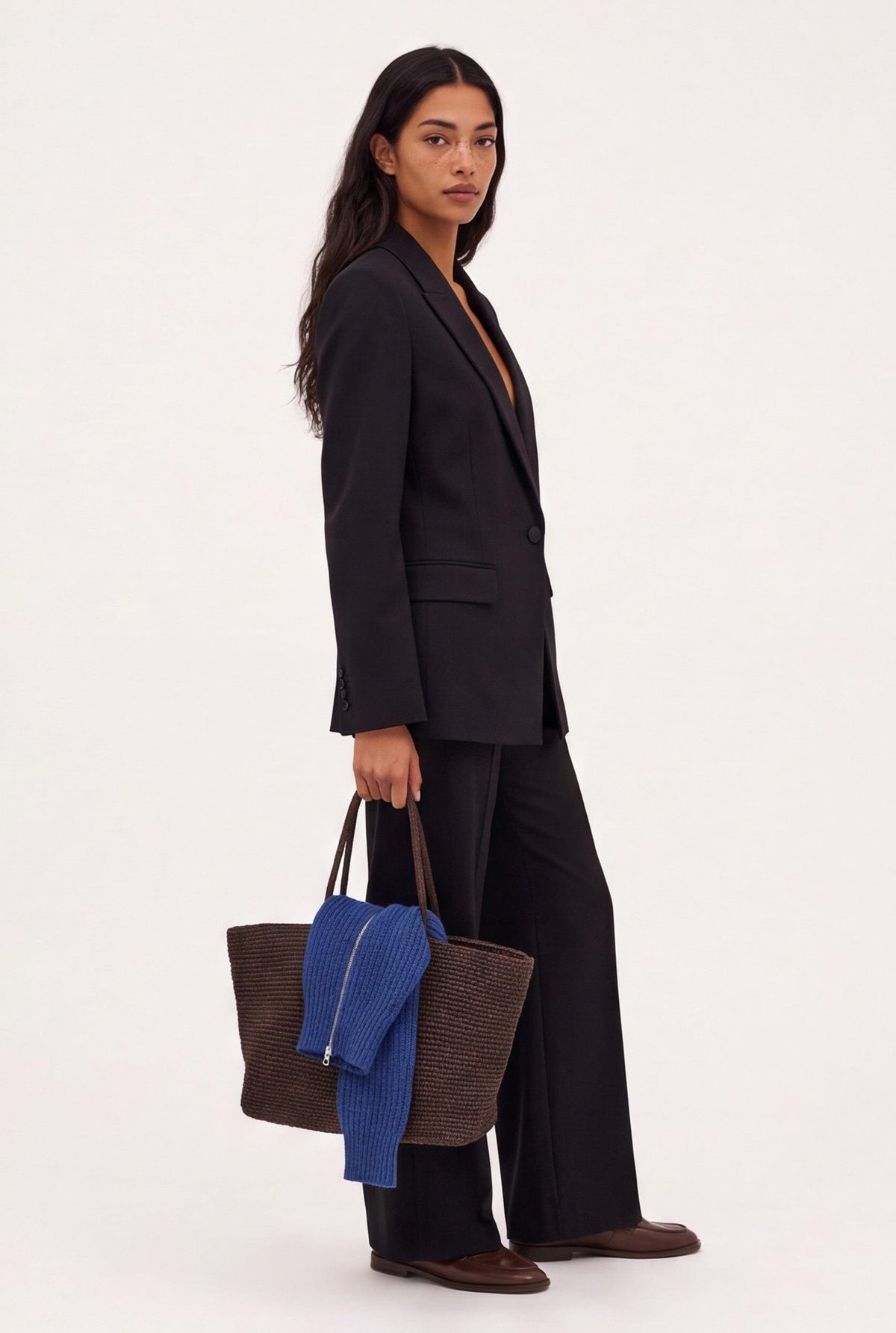 PANTALON SURPIQURE - CLEO - NOIR PANTALON NEW KOOKAI Mode Kookai