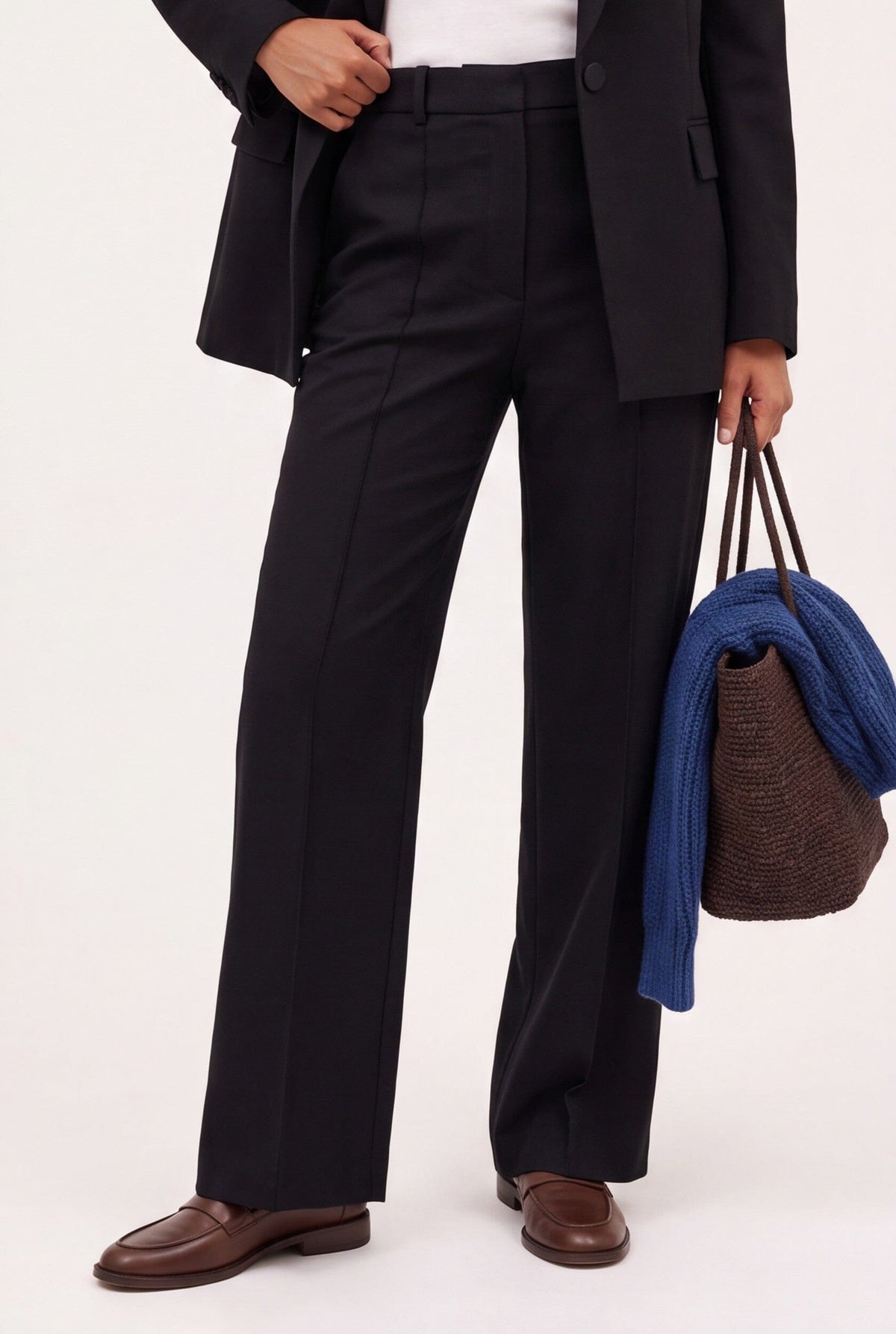 PANTALON SURPIQURE - CLEO - NOIR PANTALON NEW KOOKAI Mode Kookai