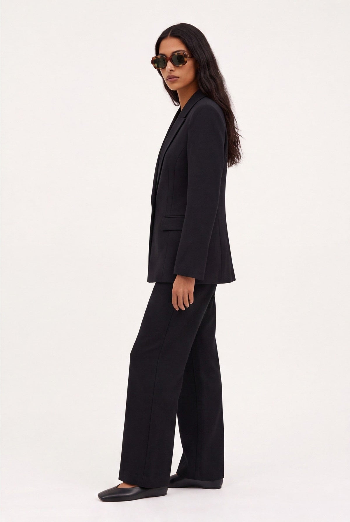PANTALON TAILLE BASSE - CLEO - NOIR PANTALON NEW KOOKAI Mode Kookai