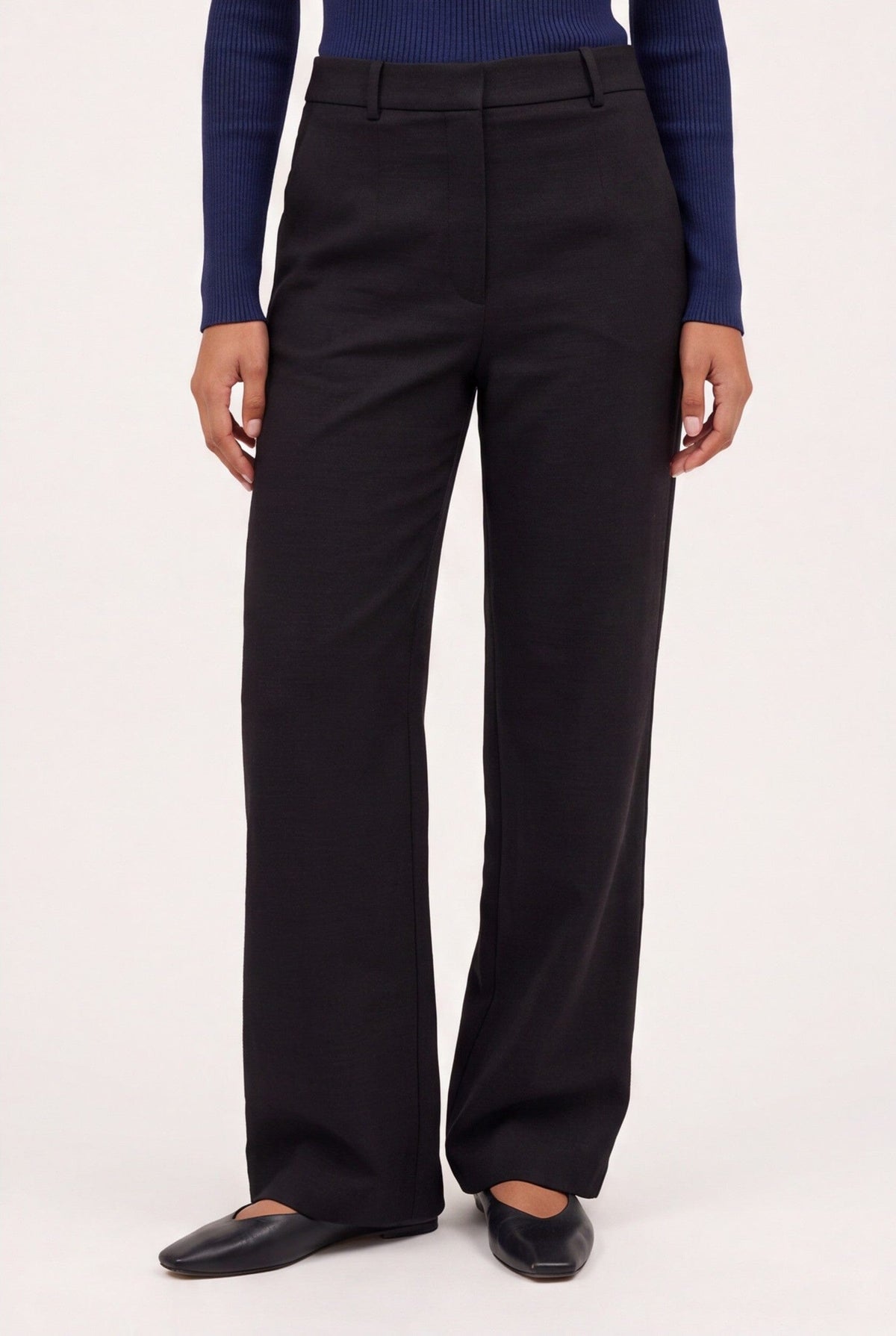 PANTALON TAILLE BASSE - CLEO - NOIR PANTALON NEW KOOKAI Mode Kookai